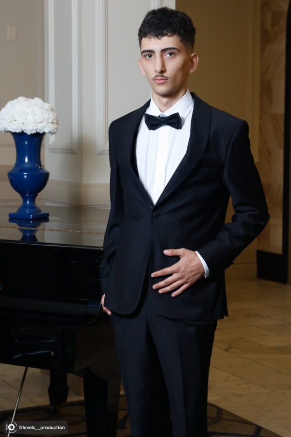 shine on black  tux - Image 3